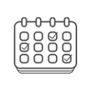 Удобный график и время